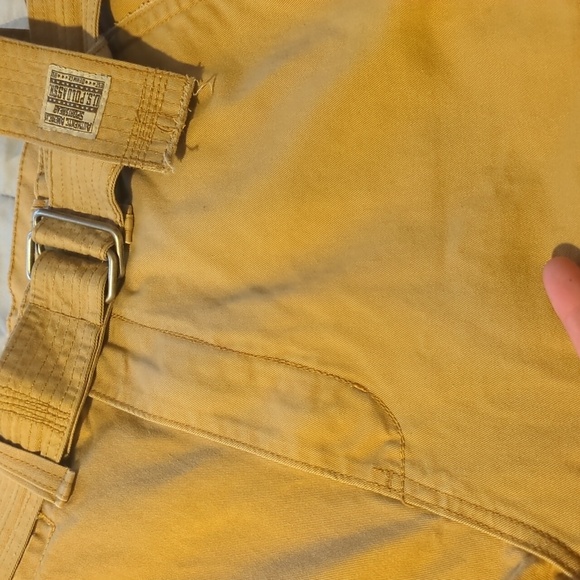 🍁U.S. Polo Assn. Players Edition Mens Baggy Cargo Shorts Size 36 Y2K - Picture 11 of 12